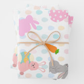 Glückliche Osterwünsche Geschenkpapier Set (Beispiel)