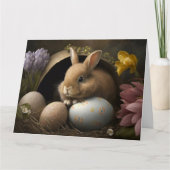 Glückliche Osterwünsche Karte (Vorderseite)