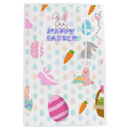 Glückliche Osterwünsche Mittlere Geschenktüte