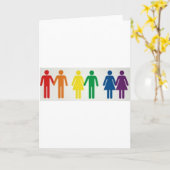 Glückliche Paare Karte (Gelbe Blume)