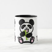 Glückliche Panda-Tasse Tasse (Zentrum)