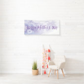 Glückliche Party-Fahne der Mutter Tages Banner (Insitu)