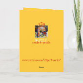 GLÜCKLICHE PASSAHFEST-KARTE FEIERTAGSKARTE (Rückseite)