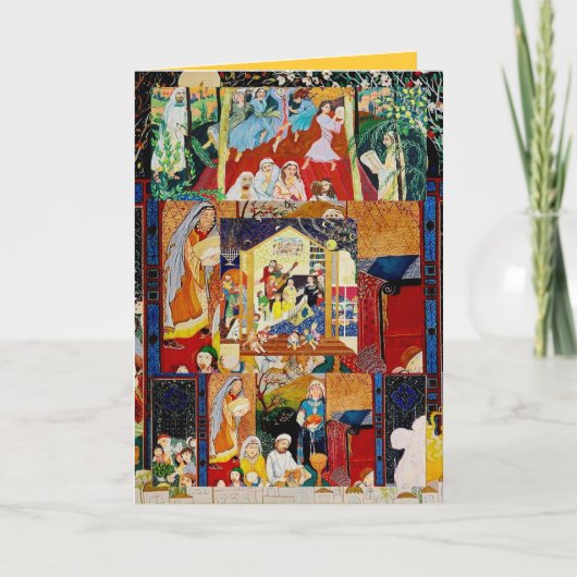 GLÜCKLICHE PASSAHFEST-KARTE FEIERTAGSKARTE (Vorderseite)