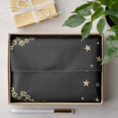 Glückliche Pawlidays, goldglänzende Paw Weihnachts Seidenpapier (Geschenk)