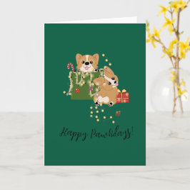 Glückliche Pawlidays! Karte