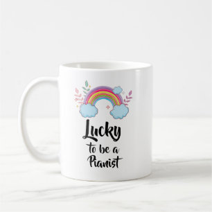 Glückliche Pianist Tasse