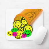 Glückliche Pillen in der verschreibungspflichtigen Mousepad (Mit Mouse)