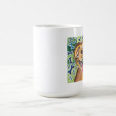 Glückliche Pitbull Kaffeetasse (Mittel)