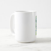 Glückliche Pitbull Kaffeetasse (Vorderseite Links)