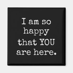 Glückliche positive Affirmation Kind Motivierend L Magnet