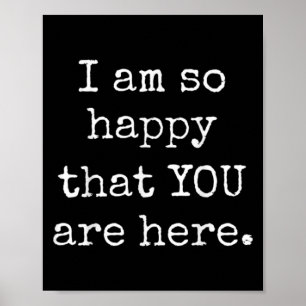 Glückliche positive Affirmation Kind Motivierend L Poster