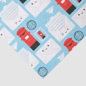 Glückliche Post - Kawaii Posten Seidenpapier (Ausschnitt)