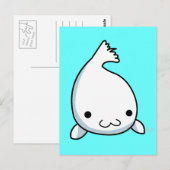 Glückliche Postkarte (Vorne/Hinten)
