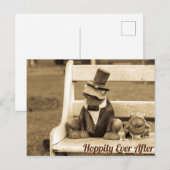 Glückliche Postkarte für Immer (Vorne/Hinten)