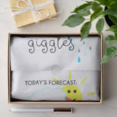 Glückliche Prognose Seidenpapier (Geschenk)
