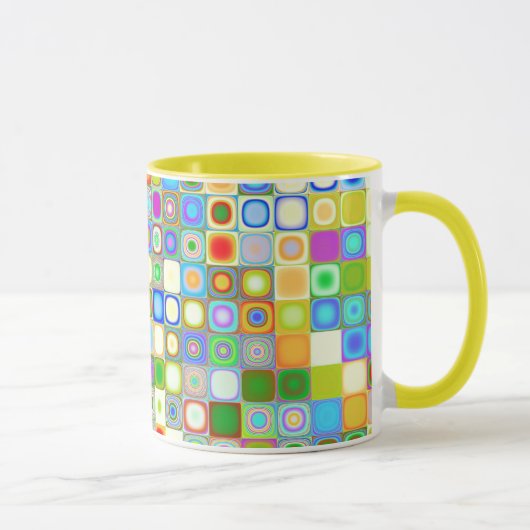 Glückliche Punkte Tasse (Rechts)