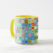 Glückliche Punkte Tasse (Vorderseite Links)