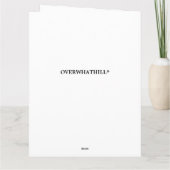 GLÜCKLICHE QUACKY GROUP-KARTE FÜR 40. KARTE (Rückseite)