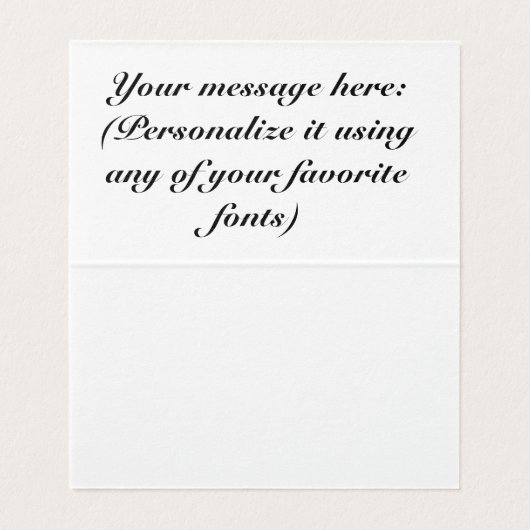 Glückliche Quotes-Nachrichten (Innenseite Aufgefaltet)