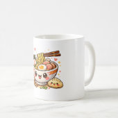 Glückliche Ramen-Freunde Tasse (VorderseiteRechts)