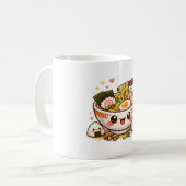 Glückliche Ramen-Freunde Tasse (Vorderseite Links)