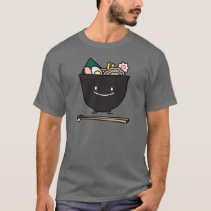 Glückliche Ramen-Schüssel T-Shirt