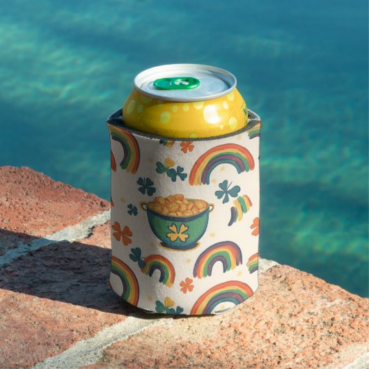 Glückliche Regenbögen Dosenkühler (In Situ Pool)