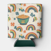 Glückliche Regenbögen Dosenkühler (Vorderseite)
