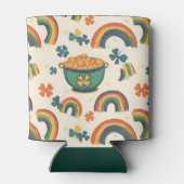 Glückliche Regenbögen Dosenkühler (Rückseite)