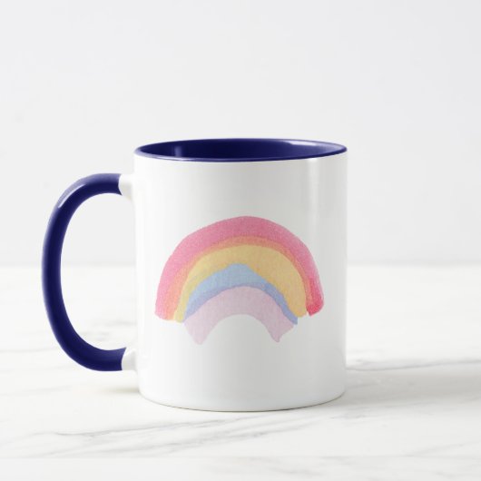 Glückliche Regenbogen-Tasse Tasse (Links)