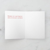 Glückliche Reisen Faltkarte Karte (Innenseite)