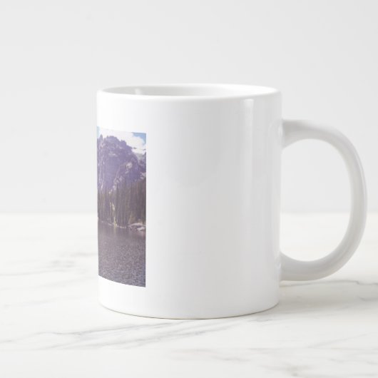 Glückliche Reisen in den lofty Places!! Jumbo-Tasse (Rechts)