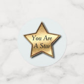 Glückliche Rentenstars Konfetti (Klein Vorderseite)