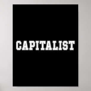 Glückliche Republikanische Kapitalistische Pro-Kap Poster