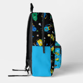 Glückliche Roboter Bedruckter Rucksack (Links)