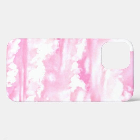 Glückliche rosa Wolken Case-Mate iPhone Hülle (Rückseite (Horizontal))