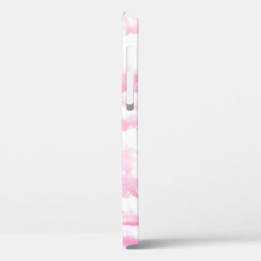 Glückliche rosa Wolken Case-Mate iPhone Hülle (Rückseite / Links)