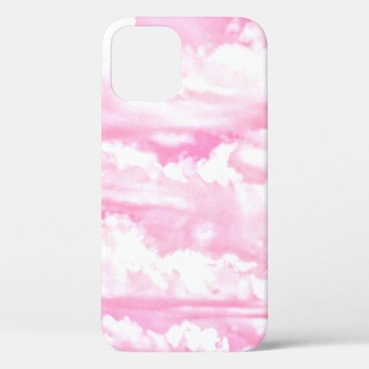 Glückliche rosa Wolken Case-Mate iPhone Hülle (Rückseite)