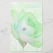 Glückliche Rose-Briefbögen Schreibwaren Briefpapier (Rückseite)
