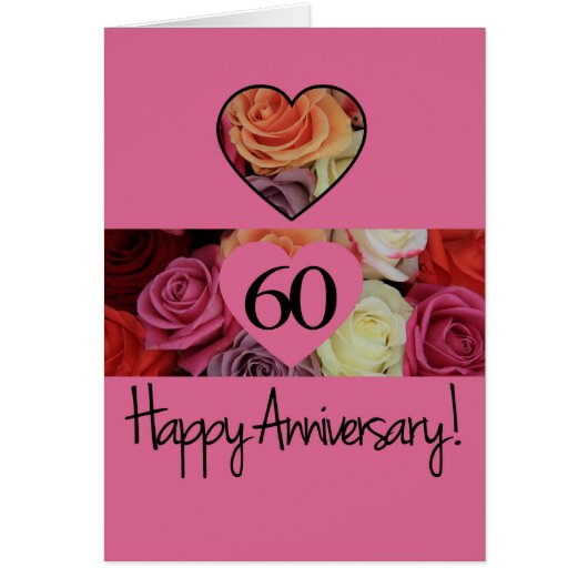 Glückliche Rose zum 60. Jubiläum (Vorne)