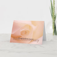 Glückliche Rose zum 60. Jubiläum