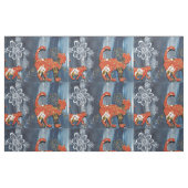 Glückliche rote Katzen Stoff (Fat Quarter (45,7 x 55,9 cm))