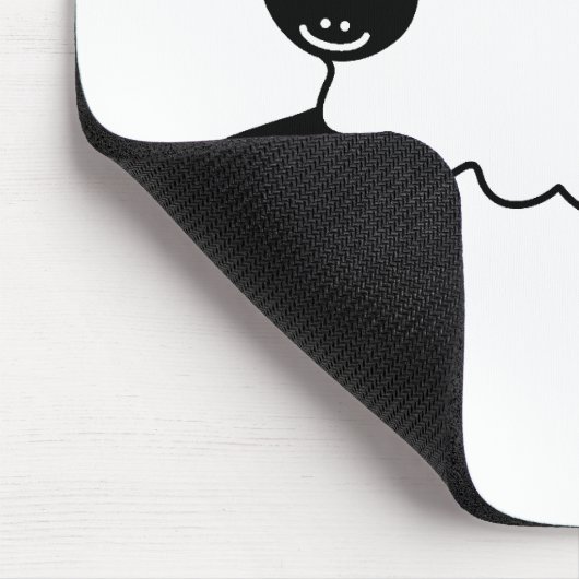 Glückliche Schafe Mousepad (Ecke)