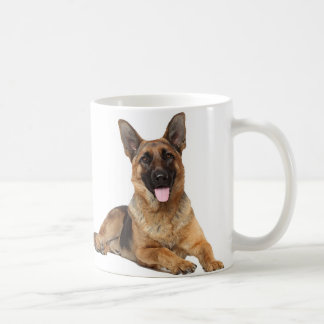 Glückliche Schäferhund-Kaffee-Tasse Kaffeetasse