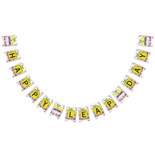 GLÜCKLICHE SCHALTTAG Fahne Wimpelkette (Alle)