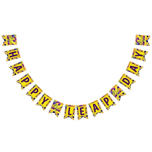 GLÜCKLICHE SCHALTTAG Fahne Wimpelkette (Alle)