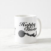 Glückliche Scheidung! Kaffeetasse (VorderseiteRechts)
