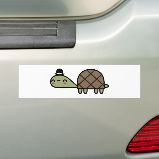 Glückliche Schildkröte Autoaufkleber (Auf Auto)