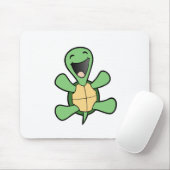 Glückliche Schildkröte Mousepad (Mit Mouse)
